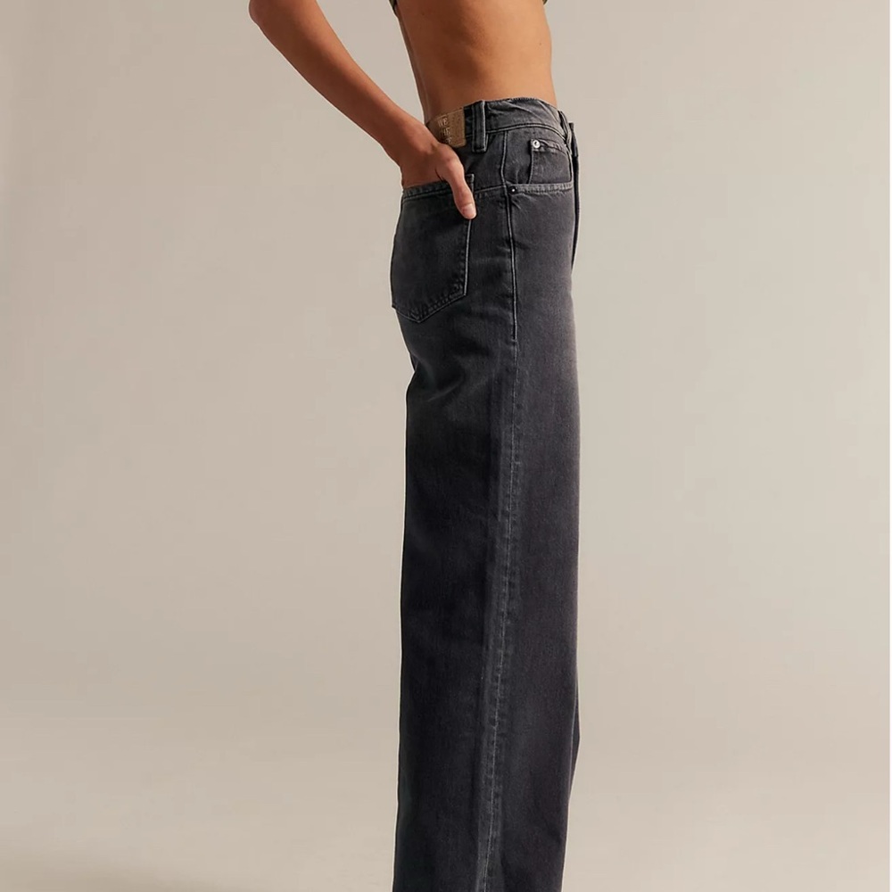 We The Free Tinsley Black Straight Leg Jeans